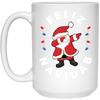 Image of Santa Dabbing Christmas Shirt Feliz Navidab