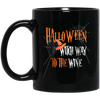Image of Witch Way To The Wine T-SHIRT Funny Halloween Shirt