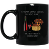 Image of Woman Cannot Survive on Wine Alone needs A Dachshund Tshirt