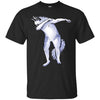 Image of Wolf Cute Dabbing T-Shirt Funny Dab Dance Gift Shirt