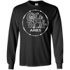 Image of Aries Zodiac Horoscope Birthday Astronomy Gift T-Shirt
