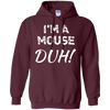 Image of "I'm A Mouse Duh!" Funny Halloween T-Shirt