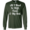 Image of All I Need Is Wifi Food & My Bed TShirt Teen Boys & Girls