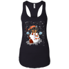 Image of Christmas Snowman Rottweiler Funny T-shirt