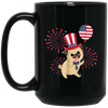 Image of 4th of July T-Shirt - Funny Fourth of July Pug Shirt