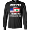 Image of American By Birth Lebanese By The Grace Of God T-shirt