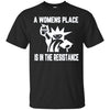 Image of A womens place is in the resistance long sleeve