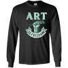 Image of Art is Freedom great t shirt for artists who love to draw