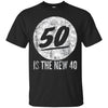 Image of 50 Is The New 40 T-Shirt | Vintage 50th Birthday Tee Shirt