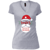 Image of Santa's Favorite Nurse Funny Nurse Christmas T-Shirt