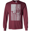 Image of American Flag USA Disc Golf Sports Game Funny T Shirt Gift