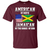 Image of American By Birth Jamaican By The Grace Of God T-shirt