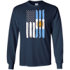 Image of American Argentinian Patriotic Flag T-shirt