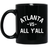 Image of Atlanta vs. All Y'all T-shirt for a Proud Atlantan