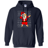 Image of Akita Dabbing Santa Claus Merry Xmas Japanese