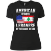 Image of American By Birth Lebanese By The Grace Of God T-shirt