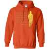 Image of Tee-shirt de silhouette d'or de chemise de citation d'Alexander Hamilton