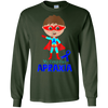 Image of T-shirt de sensibilisation à l'apraxie Chemise à ruban bleu Apraxia