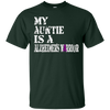 Image of Alzheimer's Awareness Shirt For Aunties Purple Ribbon Tee