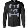 Image of 4WD Retro Long Sleeve T-Shirt Offroad Overland 4x4