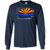 Image of Arizona Thin Blue Line Flag T-Shirt