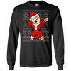 Image of Akita Dabbing Santa Claus Merry Xmas Japanese