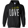 Image of 100% Love Lovely Design Fun Shirt