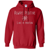 Image of T-shirt Toujours positif comme un proton Science