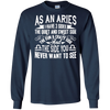 Image of Aries Shirt - As An Aries T shirt
