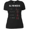 Image of All You Need Is Love Math T-shirt