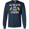 Image of Always Go Top Corns T-shirt Hockey Long Sleeve Tee
