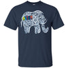 Image of Autism Awareness Elephant T Shirt