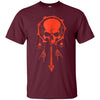 Image of Funny Halloween T-Shirt Skull Dream Catcher Bone Rock Hand