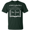 Image of Abibliophobia Reading Book Lover T-Shirt