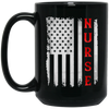 Image of American Flag Nurse Gift T-Shirt