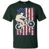 Image of American Flag Mountain Biking Shirt Long Sleeve Bike Lover