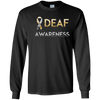 Image of American sign language Deaf Awareness T shirt