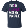 Image of Alzheimer's Awareness T-shirt I Wear Purple For My Uncle