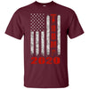 Image of American Flag Vintage Design Trump 2020 T-shirt