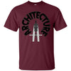 Image of Architecture Student Shirt Architect Compass Drafting Tee