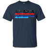 Image of Atlanta, Georgia 1980s Vintage Style USA Colours T Shirt