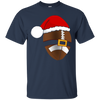 Image of Santa Football Christmas Sports T-Shirt