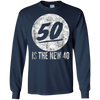 Image of 50 Is The New 40 T-Shirt | Vintage 50th Birthday Tee Shirt