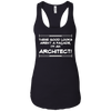 Image of Architect Facade Joke Humor Gag Gift T-shirt