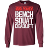 Image of 1000 Pounds, Bench Squat Deadlift Powerlifter Club T-Shirt