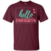 Image of "Hello Kindergarten" Shirt for Kindergarten Girls, Teachers