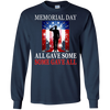 Image of All Gave Some Some Gave All Military - Memorial Day T-Shirt