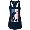 Image of American Flag Long Sleeve Shirt Hunting 4th of July USA Gift