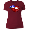 Image of American Flag Sexy Lips Shirt -July 4th Gift