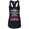 Image of As A June Girl I Have 3 Sides - Born In June Tshirt